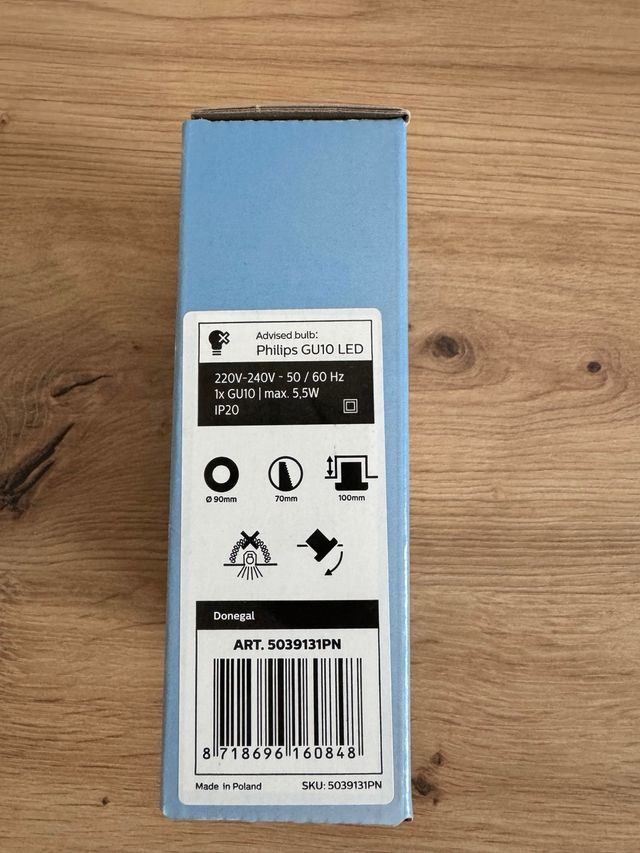 Philips Faretto da Incasso Attacco GU10