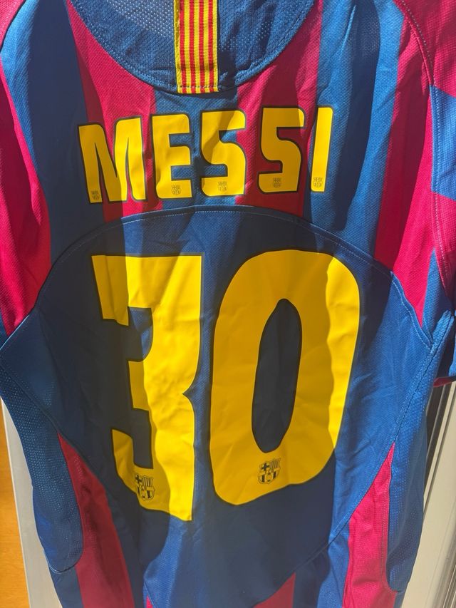 Camiseta Futbol Messi Clásica Fc Barcelona