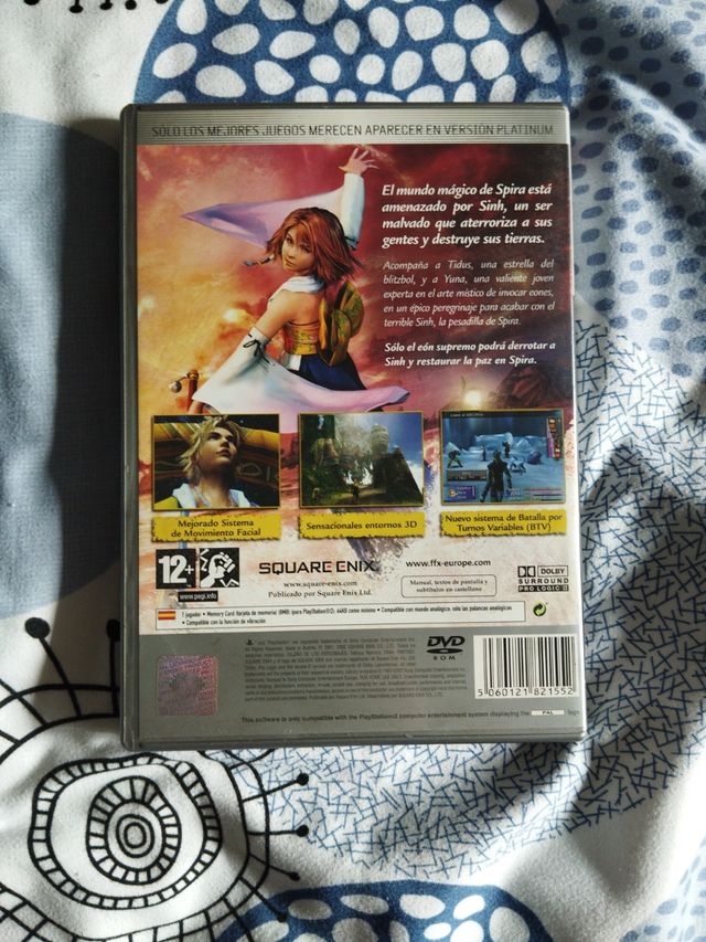 Final Fantasy X platinum