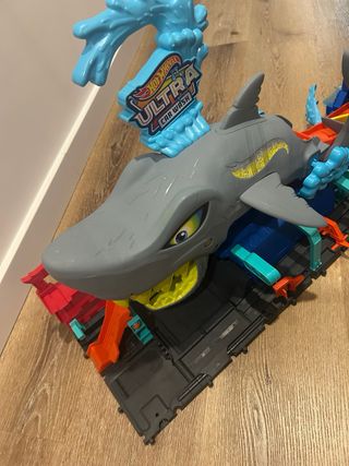 Pista hot wheels car wash