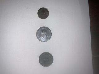 3 monedas Italia Lombardo Veneto y Napoleón I