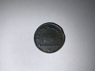 3 monedas Italia Lombardo Veneto y Napoleón I
