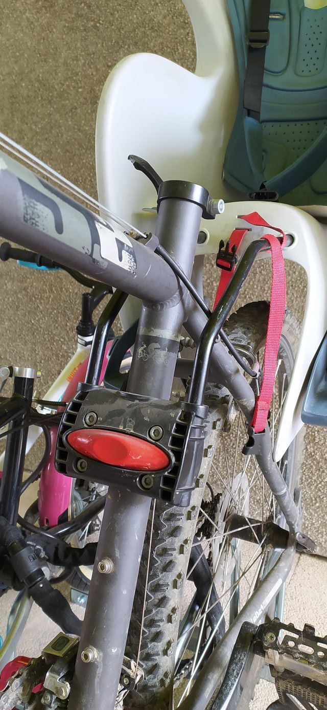 Silla infantil portabebés bicicleta