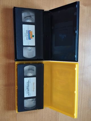 2 VHS cartoni Winnie the Pooh Disney