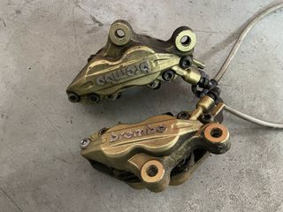 Pinzas de freno Brembo serie Oro 4 pistones