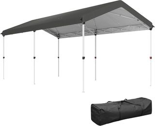 Carpa Plegable 6x3 m Cenador de Jardín con Altura 