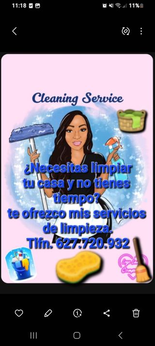 Limpieza del hogar