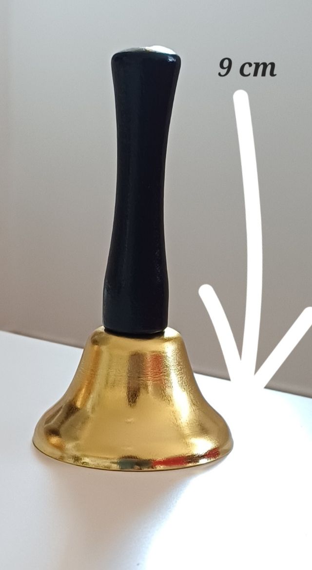 Fischietto e campanella da tavolo