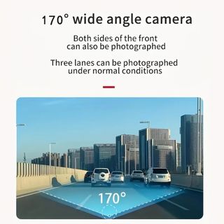 NUEVO Dashcam Camara doble para coche 