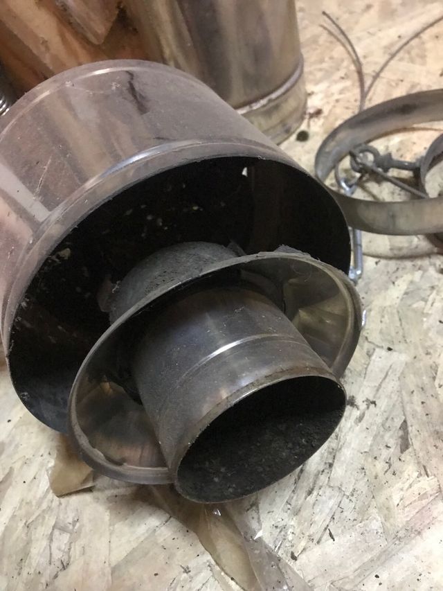 Sombrerete antilluvia estufa de pellets