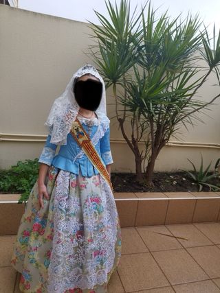 Traje fallera niña