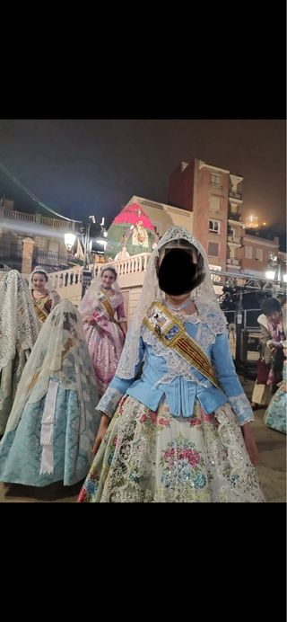 Traje fallera niña