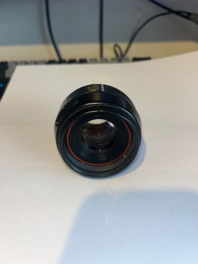 Objetivo Olympus 50 mm 1:2 PF D 49mm