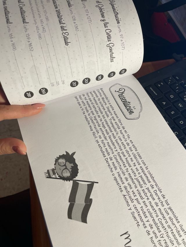 Constitución Española. Los esquemas de Martina