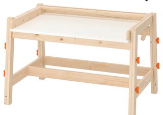 Mesa y banco de escritorio infantil 