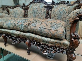 Divano e poltrone stile barocco