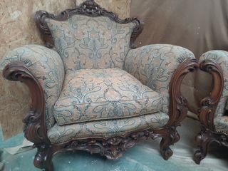 Divano e poltrone stile barocco