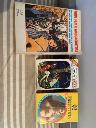 Set fumetti erotici