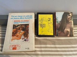 Set fumetti erotici