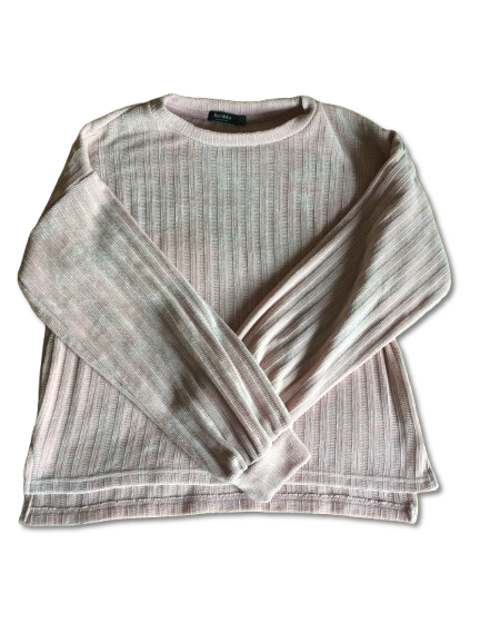 sweater/jersey de terciopelo de Bershka