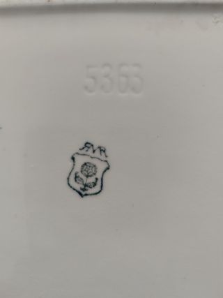 Salero porcelana alemana antiguo.