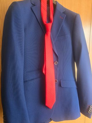 Traje botón hombre