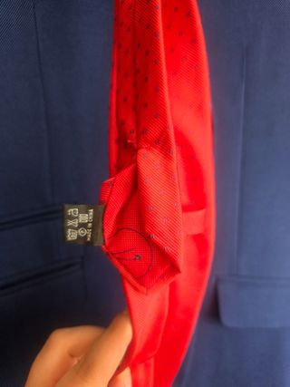 Traje botón hombre