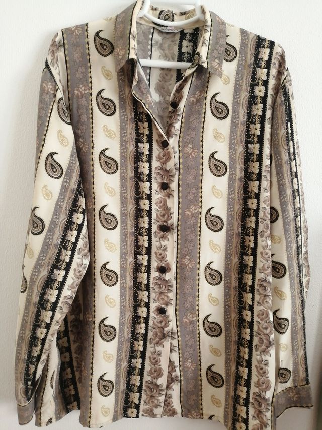 Camisa mujer años 80