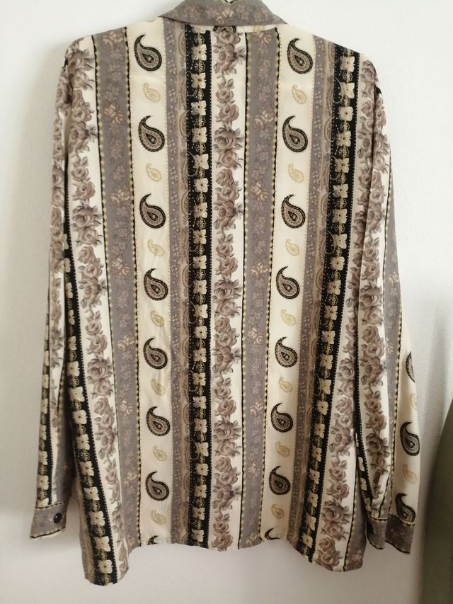 Camisa mujer años 80