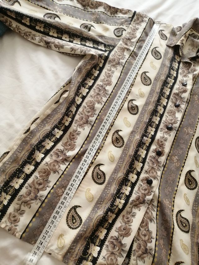 Camisa mujer años 80