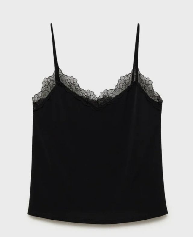 Top tirantes finos Mango