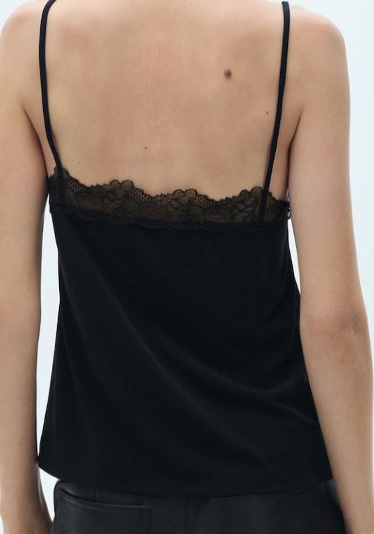 Top tirantes finos Mango