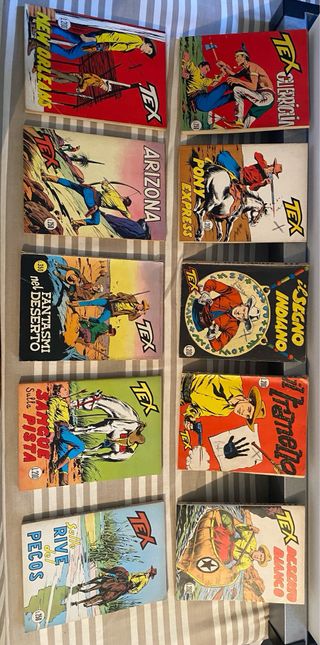 Set 10 fumetti Tex