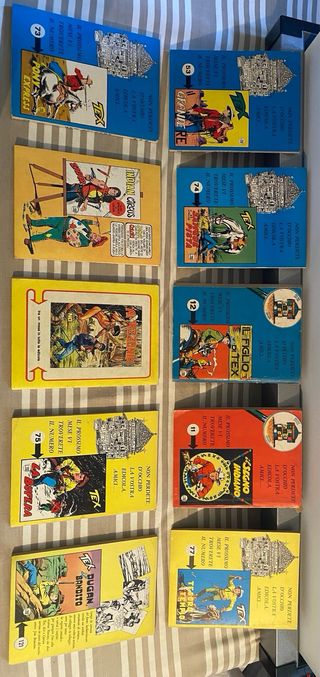 Set 10 fumetti Tex