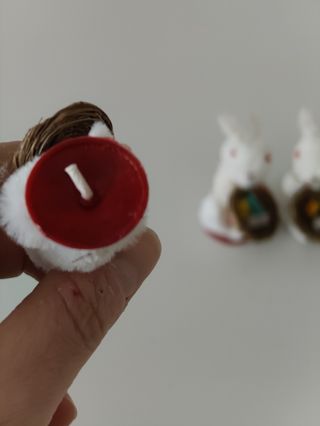 Set quattro conigli pasquali