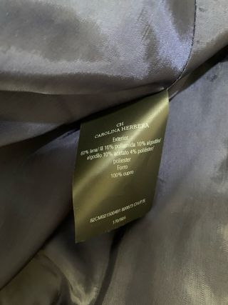 Poncho Carolina Herrera