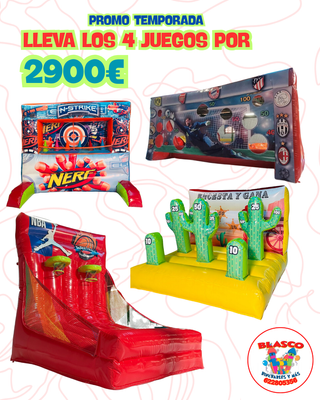 CASTILLOS HINCHABLES