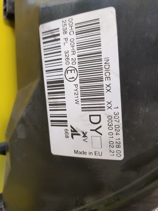 ✅FARO DELANTERO IZQUIERDO RENAULT MEGANE III
