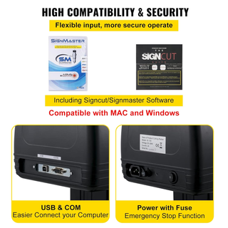 Taglierina per vinile 870 mm, Stampante plot