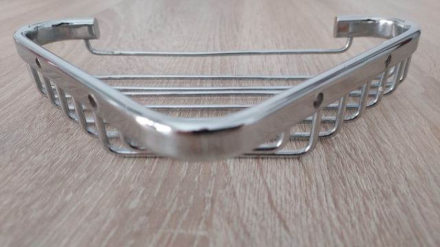 ESTANTE DE ACERO INOXIDABLE TRIANGULAR PARA JABON