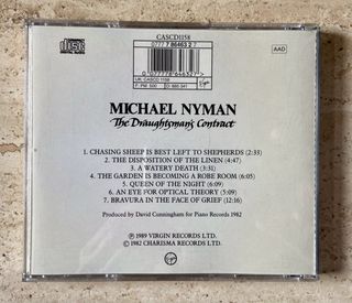 OST The Draughtsman’s Contract Michael Nyman