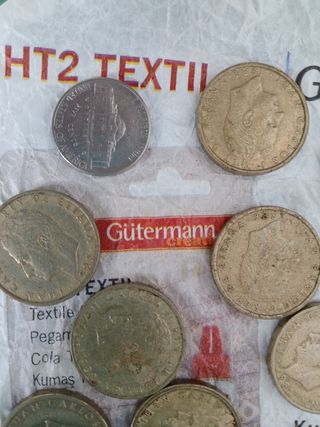  18 Monedas pesetas lote.