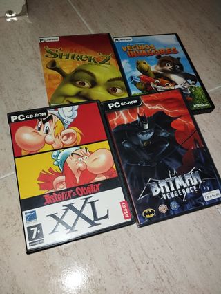 Pack videojuegos PC