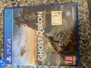 Tom clancy’s ghost recon PS4