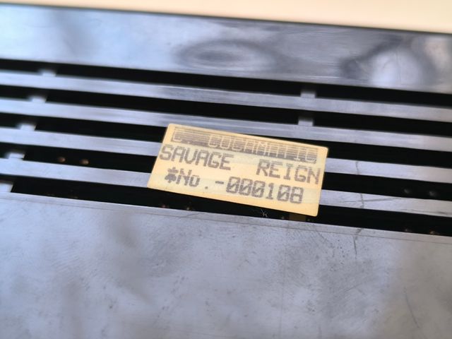 Savage Reign - Neo Geo MVS.