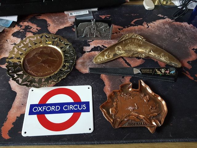 Suvenir Australia y Londres
