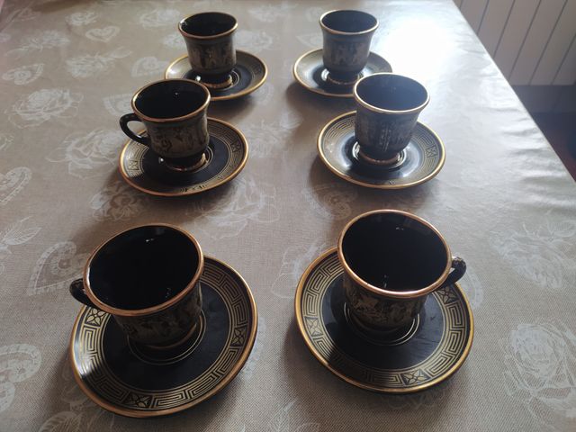 servizio da the made in grecia