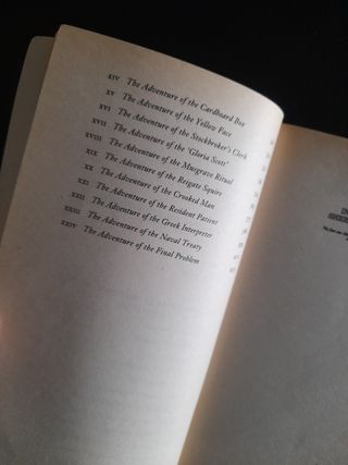 The Adventures of Sherlock Holmes. En inglés.