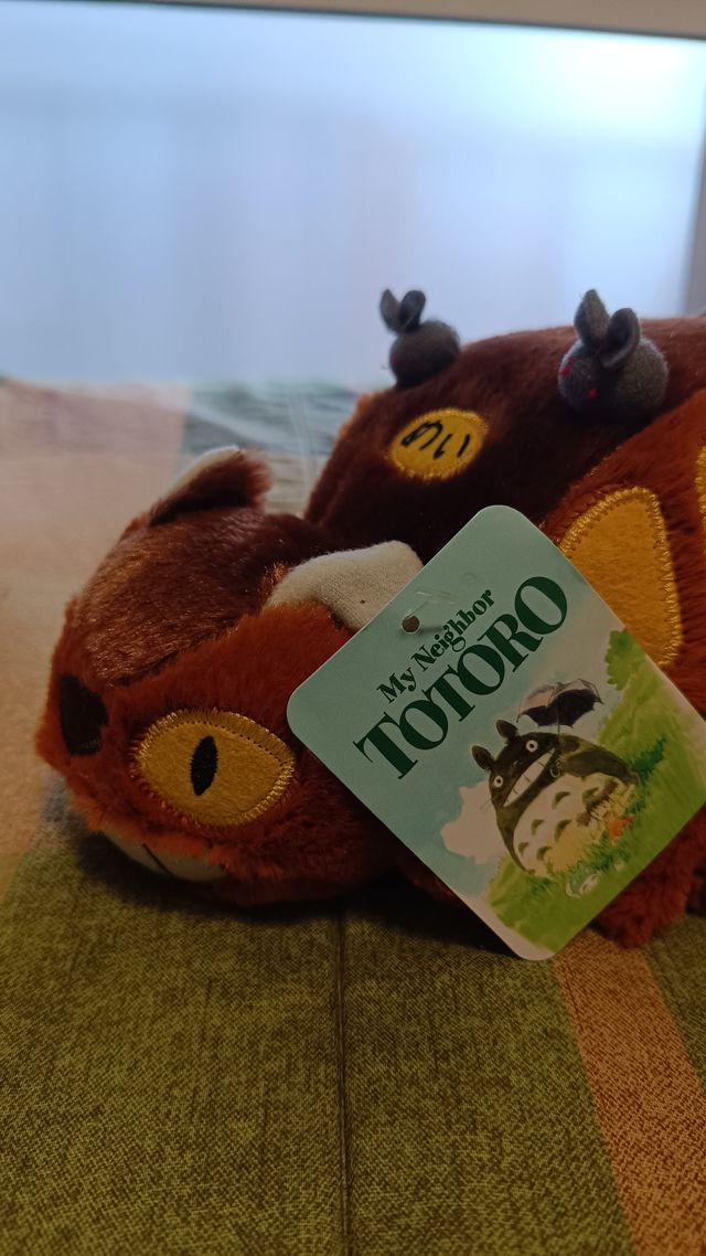 Peluche Gatobús de Mi Vecino Totoro - NUEVO!!!