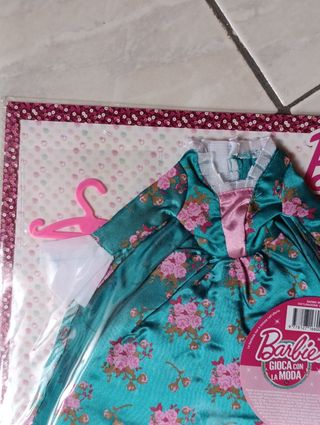 Barbie moda stile reggenza vestito